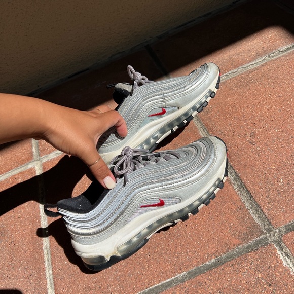 Nike Airmax 97 OG QS GS ‘Silver Bullet’ - Picture 4 of 8